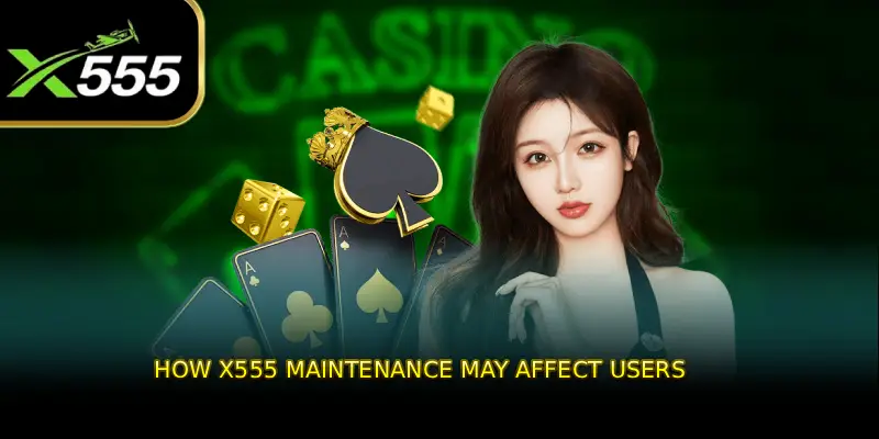 How X555 Maintenance May Affect Users