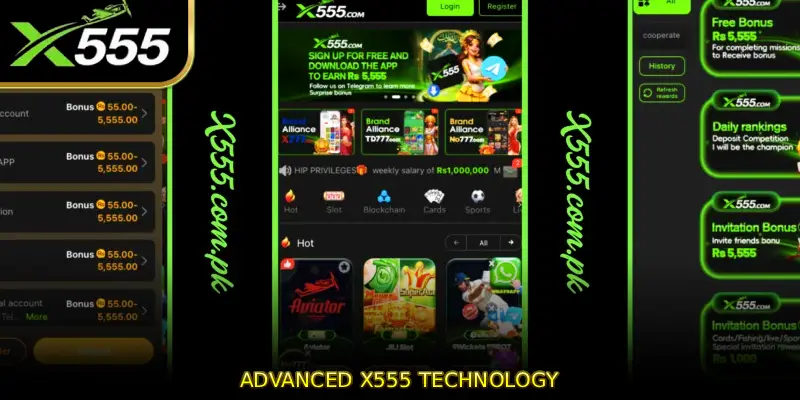 Advanced X555 Technology