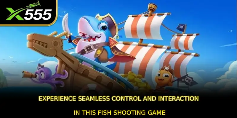 Experience seamless control and interaction in this fish shooting game