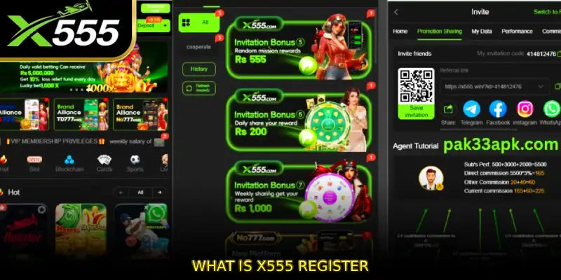What is X555 Register