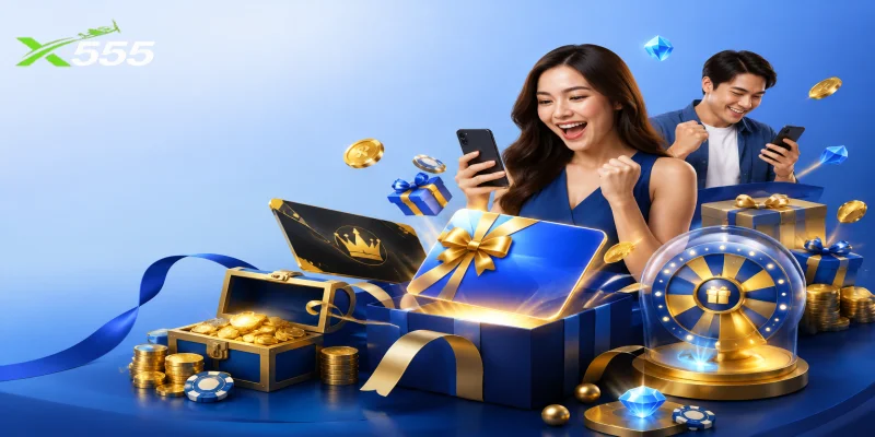 Key Types of X555 Bonus Promotions Available