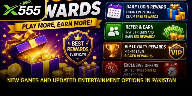 New Games and Updated Entertainment Options in Pakistan