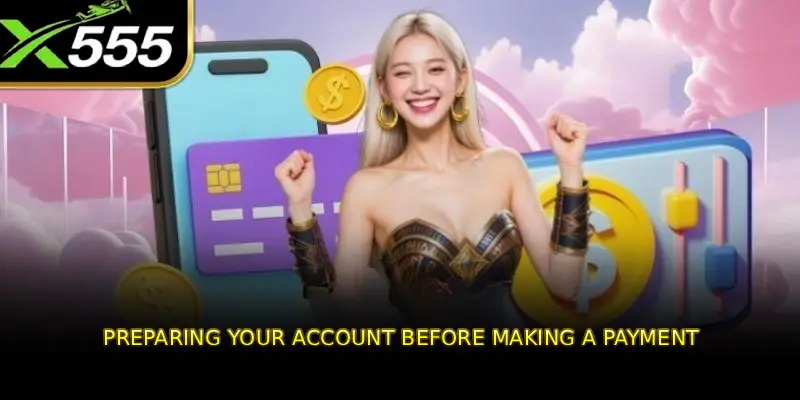 Preparing Your Account Before Making a Payment