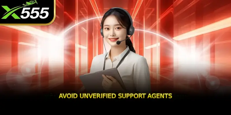 Avoid Unverified Support Agents