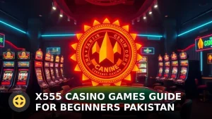 X555 Casino Games Guide for Beginners Pakistan: Start Winning Today