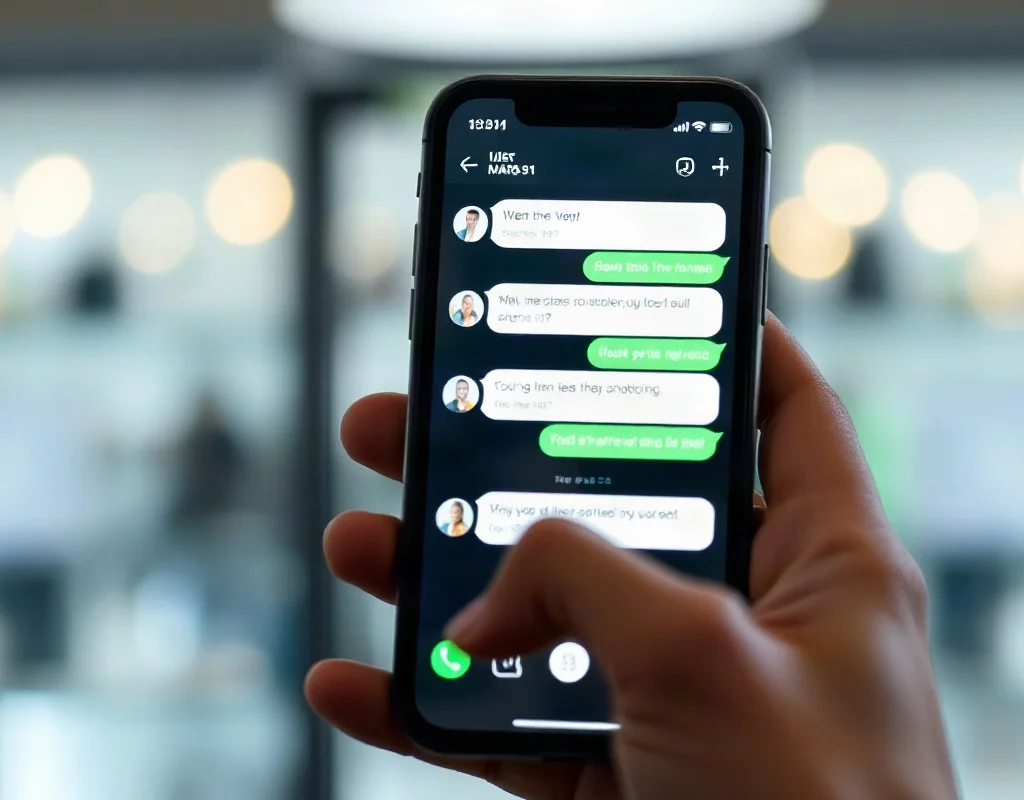 Using X555 live chat on a smartphone