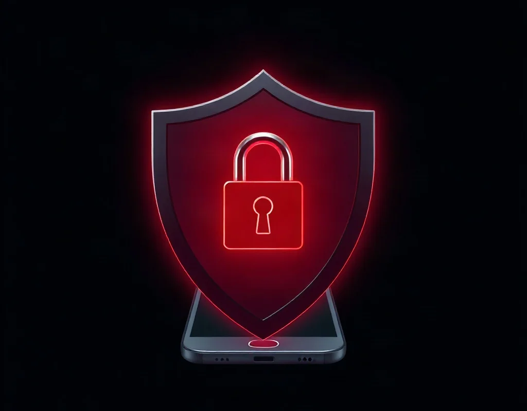 Shield and padlock protecting against hidden fees