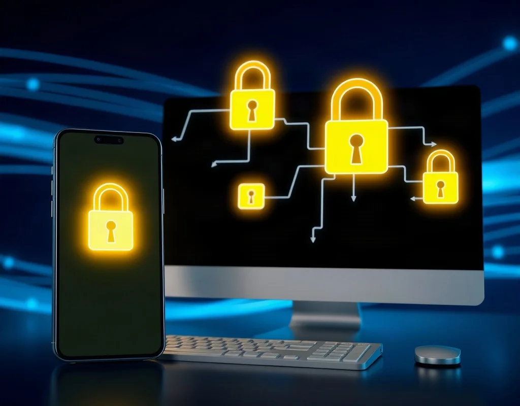 Encrypted data stream on multiple devices by X555