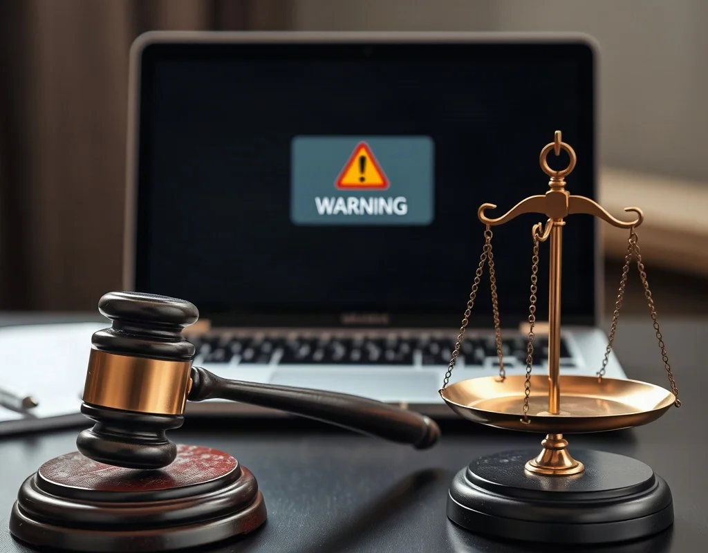 Legal gavel and scales representing the illegality of gambling in Pakistan